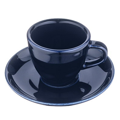 RISE BASE чашка 70 мл. кобальтово-синяя